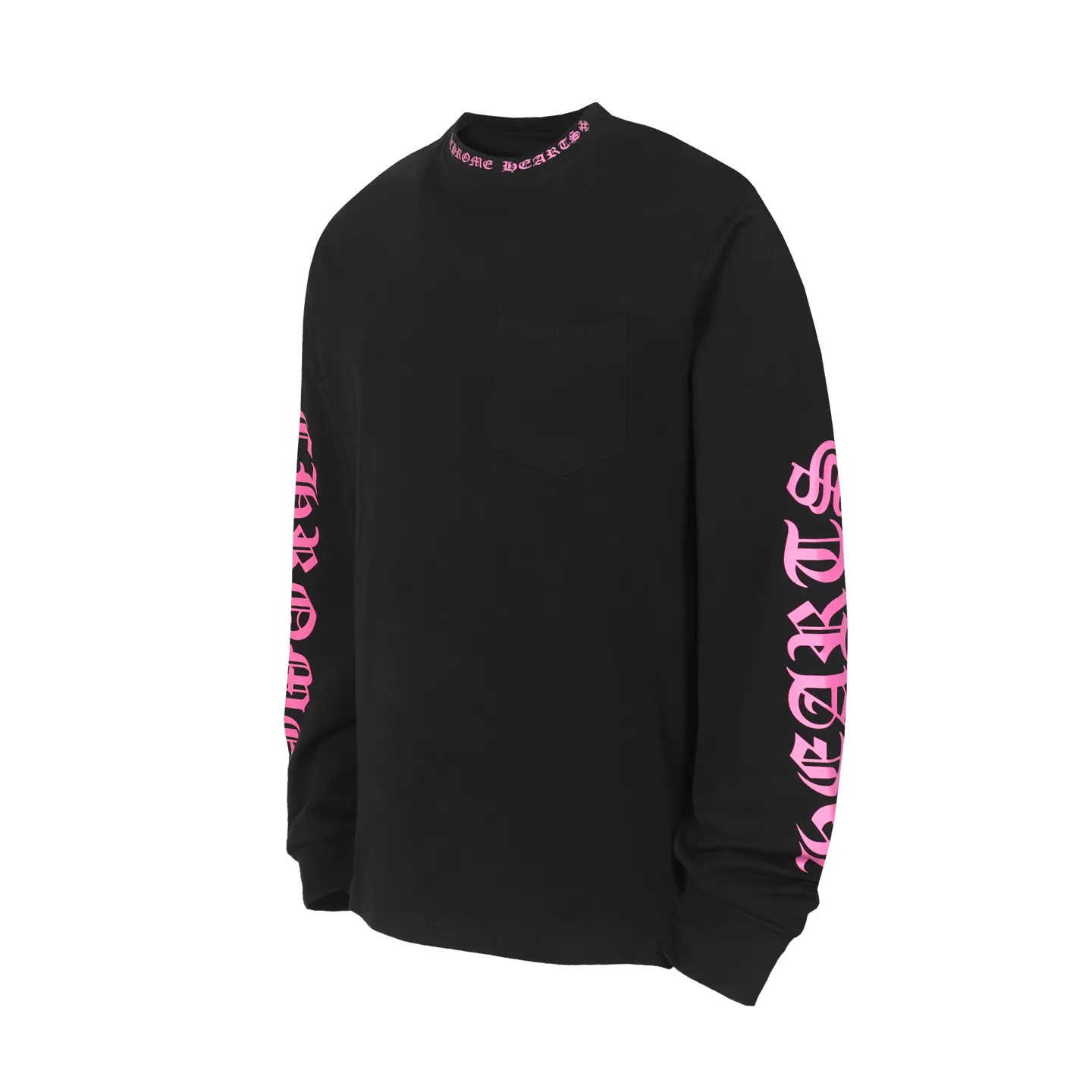 P160 Cross-border model, please do not place an order if you pursue perfection -Chrome Hearts/Chrome Hearts 23ss Sanskrit printed popular long-sleeved T-shirt -High weight, high density and high quality. The wool is soft, delicate and skin-friendly. It feels soft and silky. It has excellent warmth and skin-friendly properties. -Customized weaving and dyeing, no color difference. No matter the fabric or workmanship details, it beats the ordinary version on the market. -Colour: black -Size: S M L XL